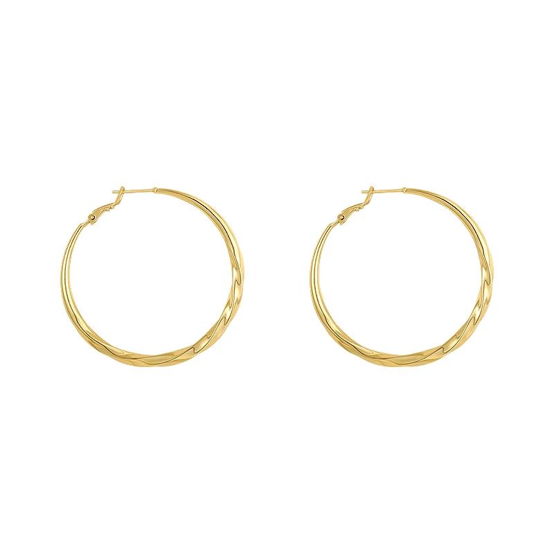 گوشواره حلقه‌ای طلا