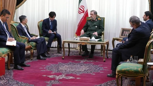 دیدار سفیر چین با محسن رضایی